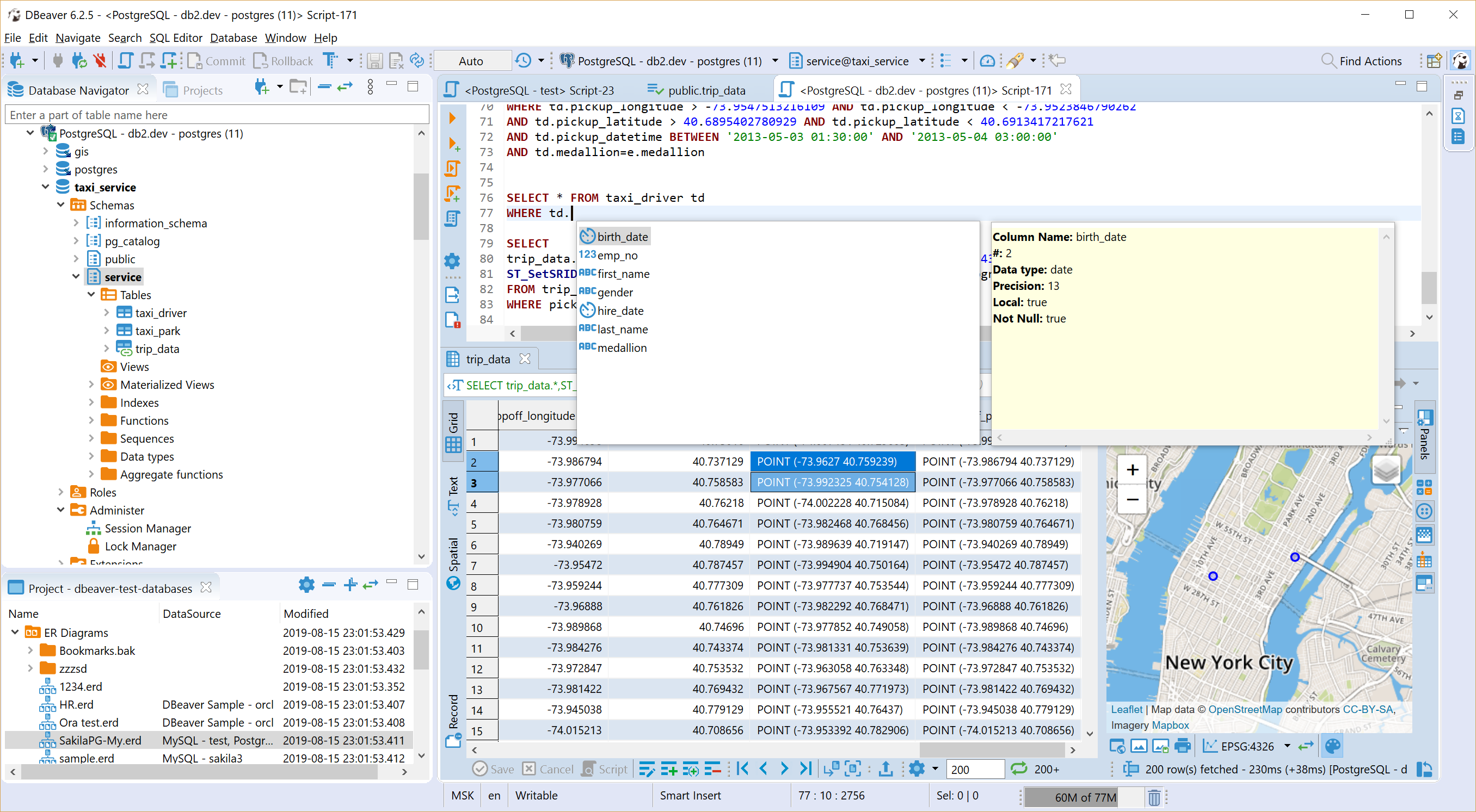 dbeaver sql editor